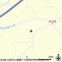 熊本県上益城郡御船町田代799周辺の地図