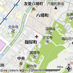 麹屋町公園周辺の地図