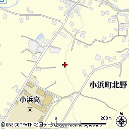 長崎県雲仙市小浜町北野1373周辺の地図