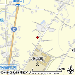 長崎県雲仙市小浜町北野568周辺の地図
