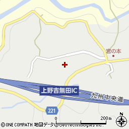 熊本県上益城郡御船町上野4481周辺の地図