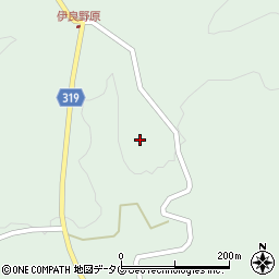 熊本県上益城郡山都町郷野原1493周辺の地図