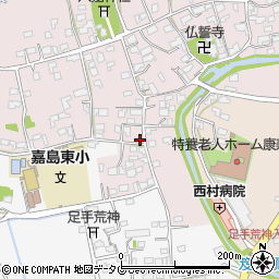 株式会社レインズ熊本周辺の地図