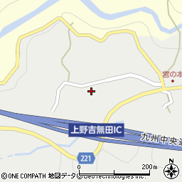 熊本県上益城郡御船町上野4483周辺の地図