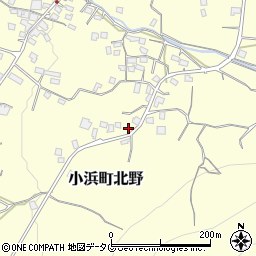 長崎県雲仙市小浜町北野3219周辺の地図