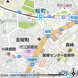 株式会社東京商工リサーチ長崎支店周辺の地図