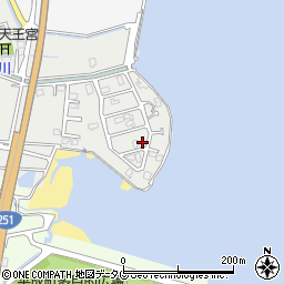 長崎県島原市北安徳町丁-978周辺の地図