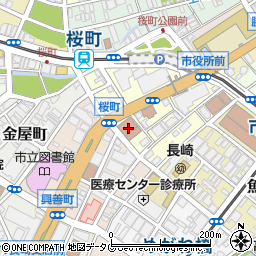 十八親和銀行桜町支店周辺の地図