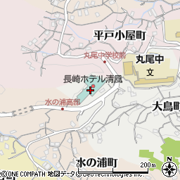 大江戸温泉物語長崎ホテル清風周辺の地図