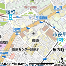 サンガーデン桜町周辺の地図