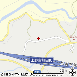 熊本県上益城郡御船町上野4466周辺の地図