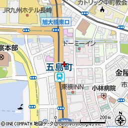 山口学園長崎公務員専門学校周辺の地図