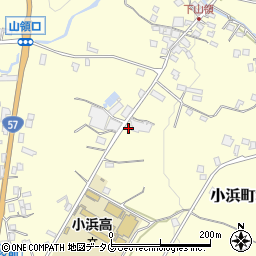 長崎県雲仙市小浜町北野1409周辺の地図