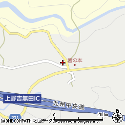 熊本県上益城郡御船町上野4473周辺の地図