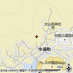 長崎県長崎市小浦町周辺の地図