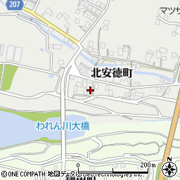 長崎県島原市北安徳町丁-2256周辺の地図