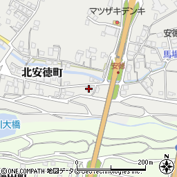 長崎県島原市北安徳町丁-1215周辺の地図