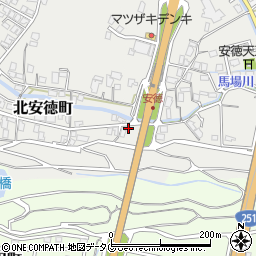 長崎県島原市北安徳町丁-1182周辺の地図