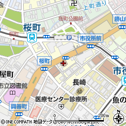 双日九州株式会社　長崎支店周辺の地図