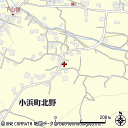 長崎県雲仙市小浜町北野3225周辺の地図