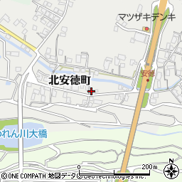 長崎県島原市北安徳町丁-1209周辺の地図
