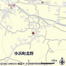 長崎県雲仙市小浜町北野3223周辺の地図