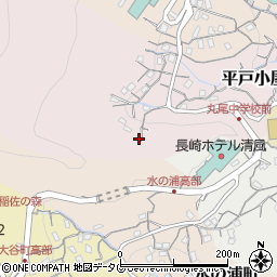 長崎県長崎市平戸小屋町20-25周辺の地図