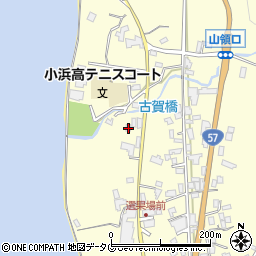 長崎県雲仙市小浜町北野464周辺の地図