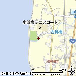 長崎県雲仙市小浜町北野297周辺の地図