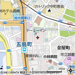長崎県漁協会館周辺の地図