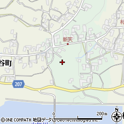 長崎県島原市天神元町周辺の地図