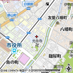 日本基督教団長崎古町教会周辺の地図