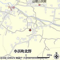 長崎県雲仙市小浜町北野3205周辺の地図