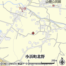 長崎県雲仙市小浜町北野1433周辺の地図