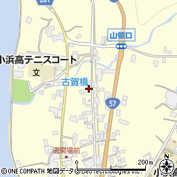 長崎県雲仙市小浜町北野478周辺の地図
