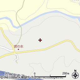 熊本県上益城郡御船町上野4435周辺の地図