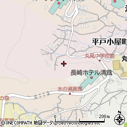 長崎県長崎市平戸小屋町21周辺の地図