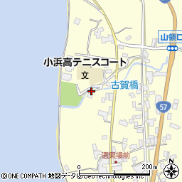 長崎県雲仙市小浜町北野306周辺の地図
