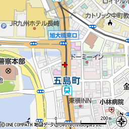 五島町周辺の地図