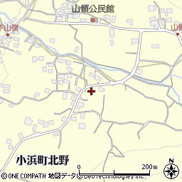 長崎県雲仙市小浜町北野3204周辺の地図