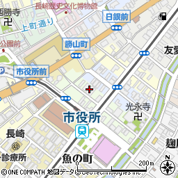 五洋建設株式会社長崎営業所周辺の地図