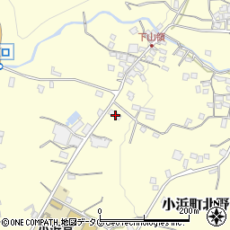 長崎県雲仙市小浜町北野1406周辺の地図