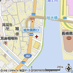 林兼石油株式会社　長崎支店配送センター周辺の地図