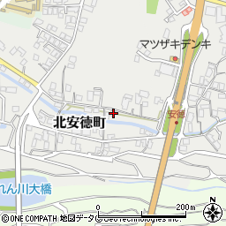 長崎県島原市北安徳町丁-1192周辺の地図