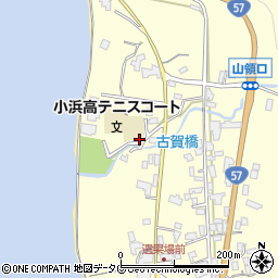 長崎県雲仙市小浜町北野234周辺の地図