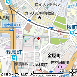 長崎県長崎市恵美須町7-3周辺の地図