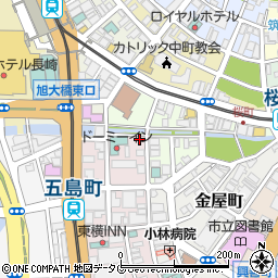 秀一楼 長崎駅前店周辺の地図