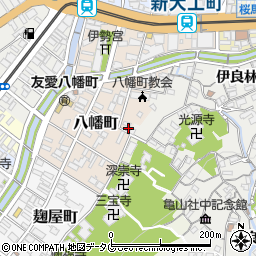 シズと吉三郎周辺の地図