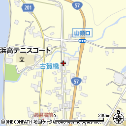 長崎県雲仙市小浜町北野487周辺の地図