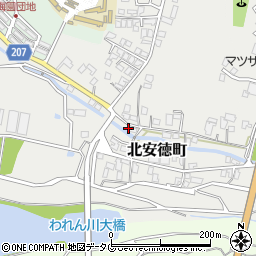 長崎県島原市北安徳町丁-2292周辺の地図